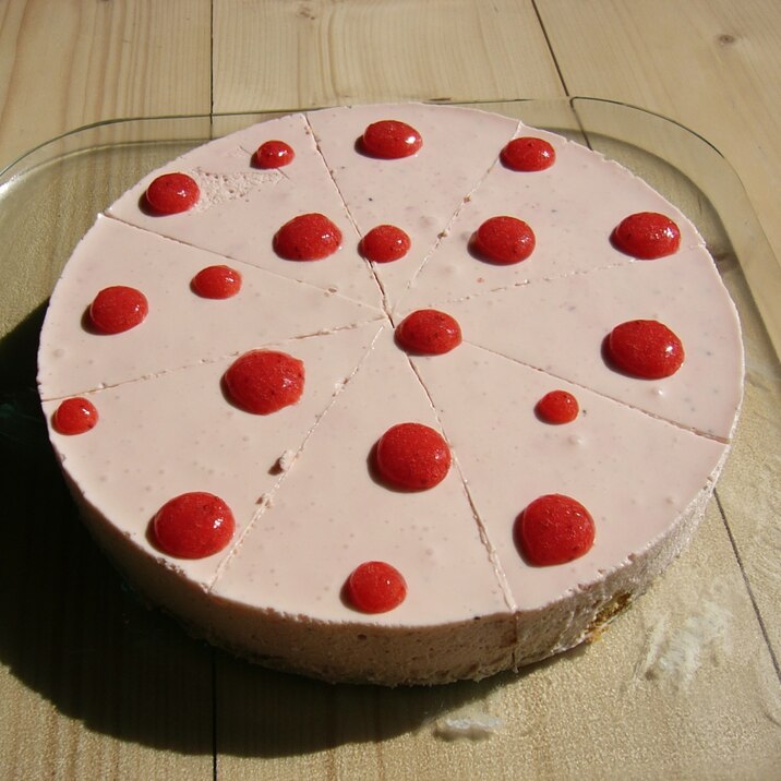 ストロベリーチーズケーキ レシピ 作り方 By Itazurausagi 楽天レシピ